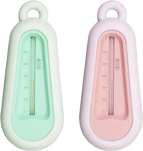 Vista 2 de Medidor de temperatura del agua Termómetro de bañera para niños pequeños Accesorios para el cuidado del bebé ABS Sensor de prueba de temperatura