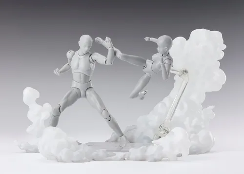 Vista 6 de TAMASHII NATIONS - Versión Blanco Humo para S.H.Figuarts Tamashii Effect Ver blanco ahumado.