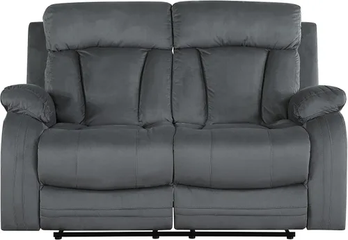 Vista 21 de Blackjack Furniture Elton - Juego de sofá y sofá biplaza de microfibra de 2 piezas con soporte lumbar, acolchado adicional y mecanismo de Beige