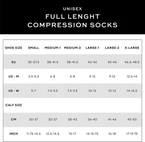 Vista 7 de 2XU Calcetines de compresión unisex para adultos