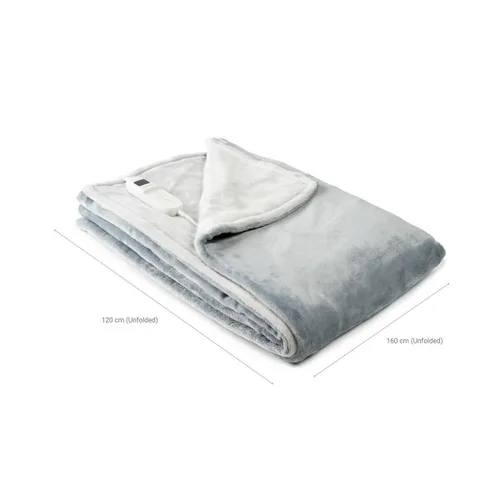 Vista 10 de Manta Eléctrica Elakef InnovaGoods Gris 120 x 160 cm 160 W