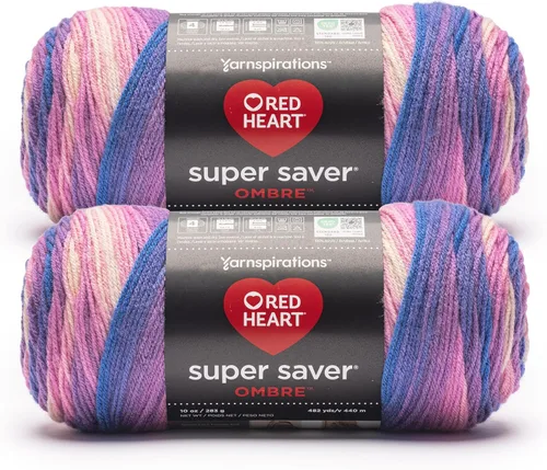 Vista 69 de Red Heart Hilo Super Saver, paquete de 3, camuflaje, 3