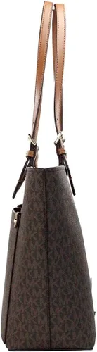 Vista 2 de Michael Kors Jet Sest Travel - Bolsa de viaje mediana con doble bolsillo, Marrón