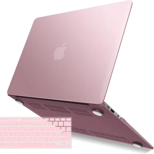 Vista 49 de IBENZER - Funda compatible con MacBook Air de 11 pulgadas, modelo A1370 A1465, funda de plástico suave al tacto, rígida, en paquete con funda