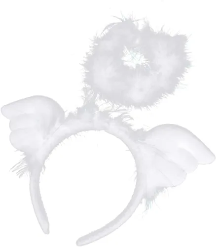 Vista 6 de balacoo 2 Pcs Teenage Girl Clothes Dresses Trendy Teen Girl Trendy Clothes Dress for Teen Girls Wings Headwear Angel Headband for Cosplay Black