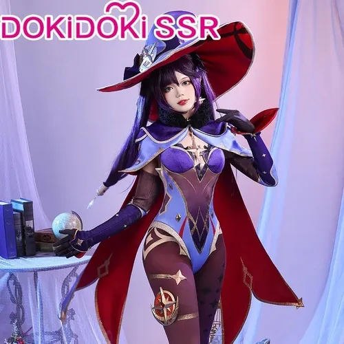 Vista 2 de KIRA KIRA Genshin Impact Cosplay Disfraces de todos los personajes Genshin Raiden Ganyu Wanderer Cosplay Halloween trajes