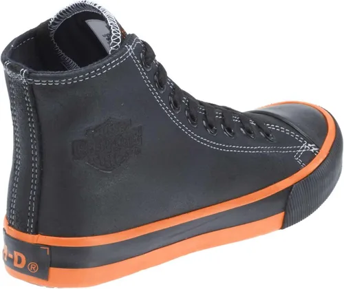 Vista 4 de Harley-Davidson Nathan - Tenis de cuero vulcanizados para motocicleta para hombre