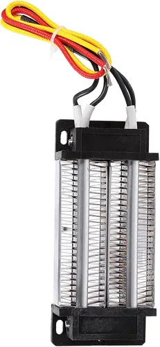 Vista 8 de Qiilu Calentador PTC 12V 12V PTC Calentador de aire 200 W Dc 12 V Aislamiento eléctrico Termostático de cerámica Calentador de calefacción PTC