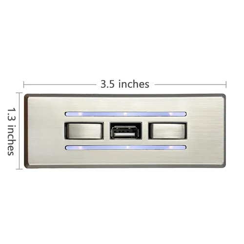 Vista 3 de Fruhdi Reclinable eléctrico Kaidi 4 botones 5 pin control manual modelo KDH134A reemplazo con USB