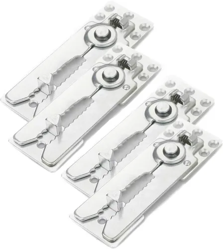 Vista 10 de HOWDIA Conectores seccionales negros con tornillos, conector de sofá resistente para sofás deslizantes, mantiene tu sofá seccional junto, fácil