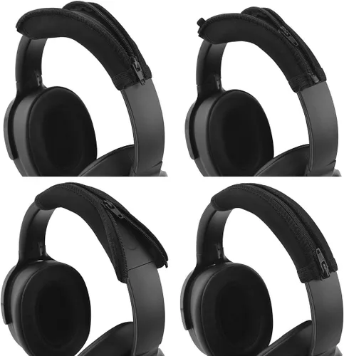 Vista 6 de Geekria Almohadilla para auriculares y diadema compatible con Skullcandy Crusher Wireless, Crusher Evo Wireless, auriculares Hesh 3, fácil