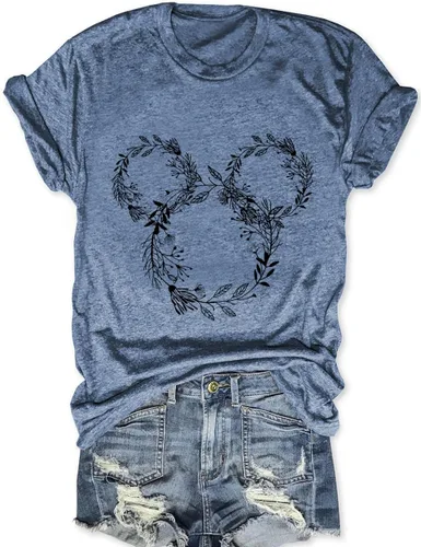 Vista 7 de Magic Kingdom Castle - Camisa de manga corta para mujer, estilo bohemio