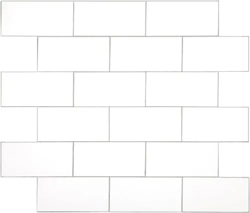 Vista 50 de 1 paquete de azulejo autoadhesivo para salpicadero de 12"x12" de PVC para pared, azulejo autoadhesivo para salpicadero de cocina, azulejo de baño
