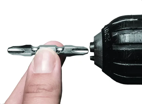 Vista 2 de Century Drill & Tool 70301 Premium S2 Punta de Destornillador Phillips #1 de doble extremo