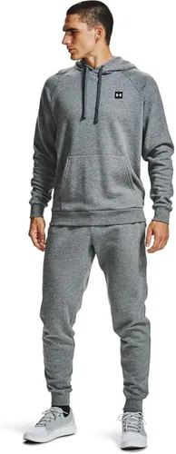 Vista 3 de Under Armour Rival - Sudadera ajustada de vellón con capucha, para hombre