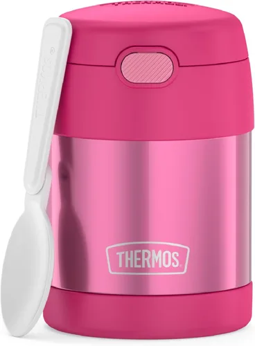 Vista 29 de THERMOS FUNTAINER - Tarro de comida para niños con cuchara, 10 onzas, Baby Shark