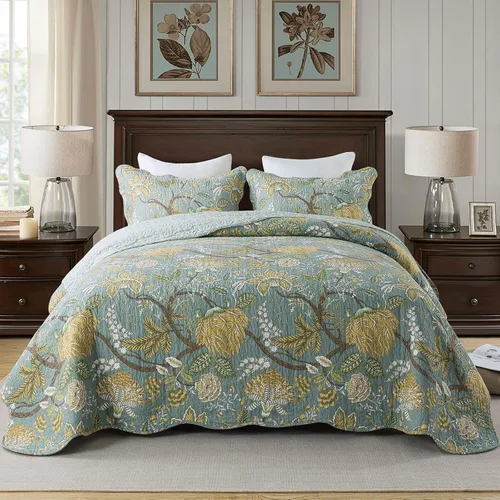 Vista 7 de Travan Juegos de Edredón de 2 Piezas Twin con Sham, Ropa de Cama de Gran Tamaño, Colcha Reversible, Juego de Cubrecama Suave, Tamaño Twin