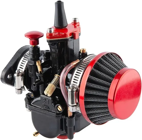 Vista 5 de Carburador PWK de 21 mm, carburador de carreras para motocicletas de 50 cc a 100 cc, kits de carburador de motor 2T 4T para motos de cross