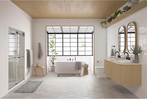 Vista 2 de American Standard 7061018.243 Aspirations - Toallero (18 pulgadas), color negro mate