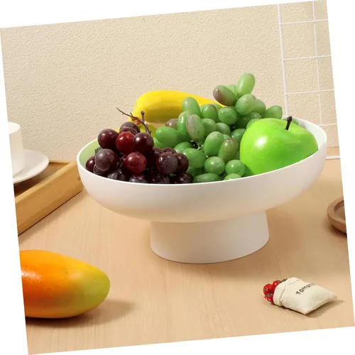 Vista 4 de Mikinona Soporte decorativo de frutas cesta de frutas bandeja de frutas para boda cumpleaños dic