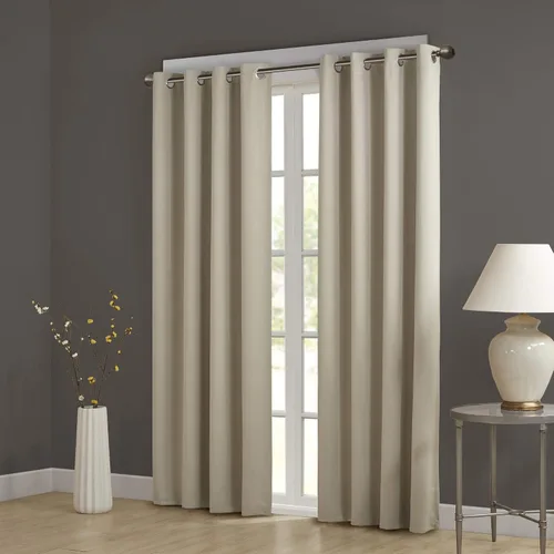 Vista 11 de Comfort Spaces Par de paneles de cortinas opacas con ojales en la parte superior, reducción de ruido, aislamiento térmico de eficiencia energética