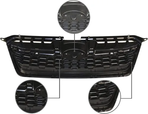 Vista 5 de Parrilla negra para Subaru Impreza SU1200158 91122FJ000 2012 2013 2014