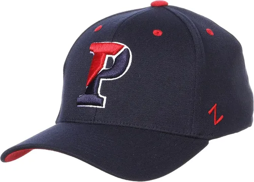 Vista 33 de ZHATS - Sombrero ajustado elástico para hombre de la NCAA, color del