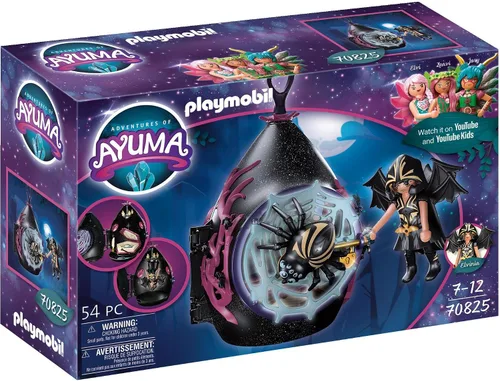 Vista 4 de Playmobil Aventuras de Ayuma Bat Fairy House