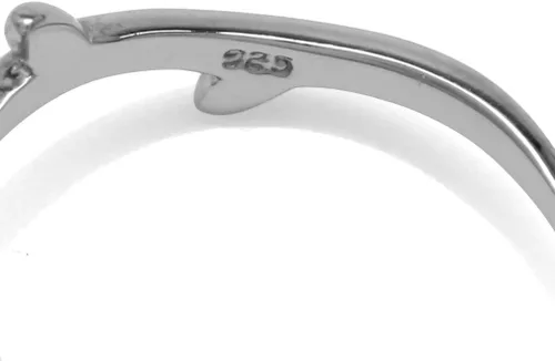 Vista 4 de Silvershake - Anillo de plata de ley 925, diseño de flores y hojas, estilo vintage