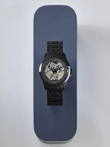 Vista 5 de Relic by Fossil Reloj de vestir automático de acero inoxidable Damon para hombre