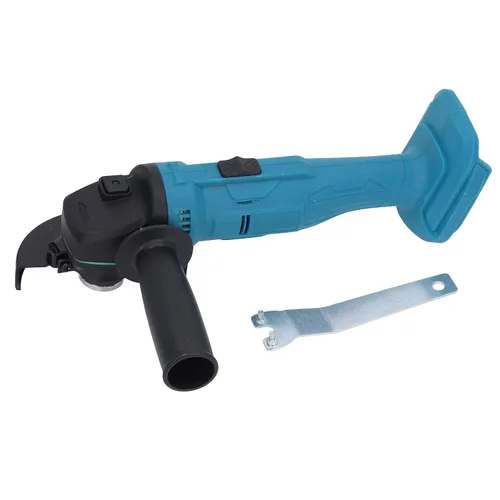 Vista 7 de Amoladora angular inalámbrica, potente motor sin escobillas de 10000 RPM con mango antideslizante, herramienta de amoladora angular para muela