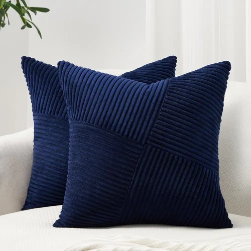 Vista 26 de Topfinel Juego de 2 fundas de almohada decorativas negras de 16 x 16 pulgadas para sofá, cama, decoración rústica estilo bohemio para el hogar