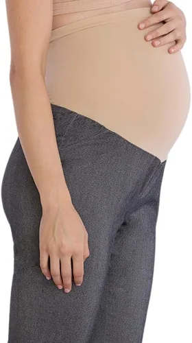 Vista 22 de Motherhood Maternity womens Super Stretch Secret Fit Over the Belly Ankle Straight Leg Pregnancy Dress Pants for Work