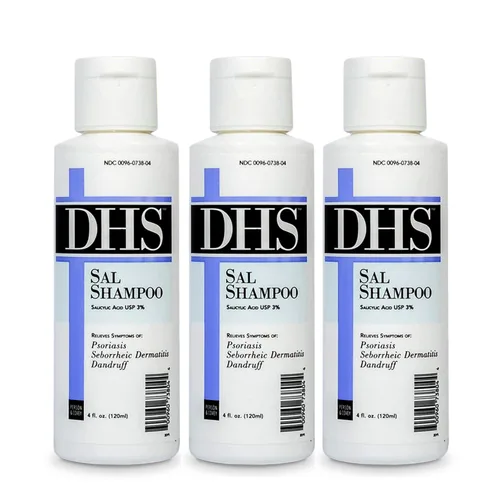 Vista 4 de DHS Sal Champú, 4 oz
