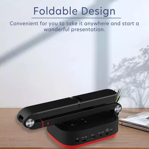 Vista 6 de QPC100W Cámara de documentos inalámbrica 4K UHD, WiFi/HDMI/USB Plug & Play, compatible con Mac OS, Windows, Chromebook compatible