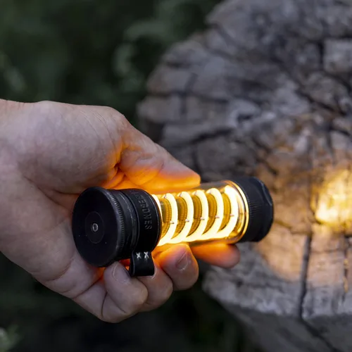 Vista 4 de Barebones Edison Light Stick – Lámpara LED recargable USB y linterna con 7 modos, tiempo de funcionamiento de más de 40 horas, accesorios de camping