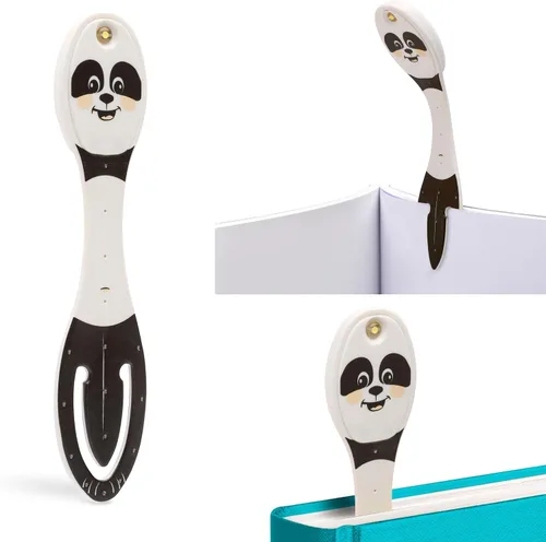 Vista 17 de Flexilight Pal - Luz de lectura 2 en 1, marcapáginas, luz LED con clip, lámpara de lectura para niños y adultos, accesorios de libro de regalo