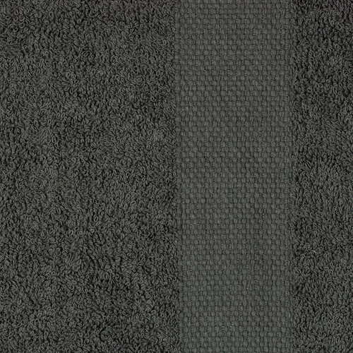 Vista 4 de Simpli-Magic Toallas de baño de algodón, 25 x 50 pulgadas, gris, paquete de 6