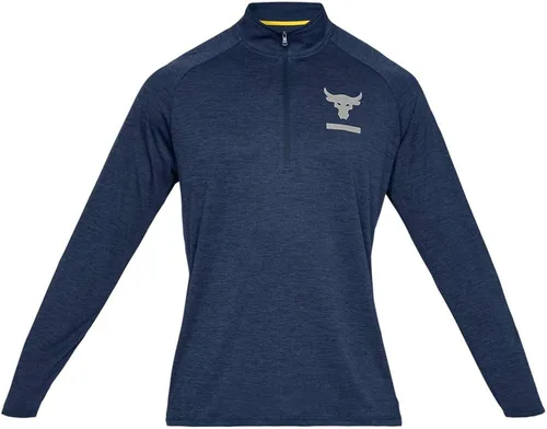 Vista 5 de Under Armour Project Rock Tech - Camiseta con cremallera de 12 para hombre