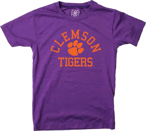 Vista 49 de Wes and Willy Camiseta de algodón orgánico de manga corta para niños de la NCAA