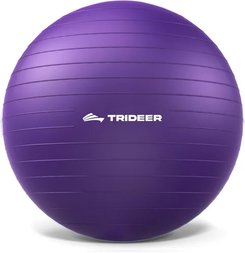 Vista 10 de Trideer Pelota de ejercicio para yoga, pilates y fitness. Equipo de pelota de estabilidad para gimnasio en casa y silla de oficina, accesorios