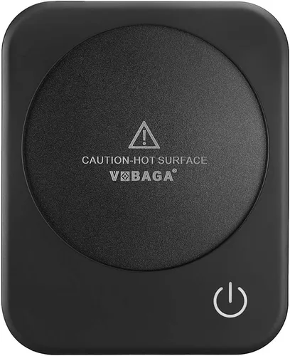 Vista 10 de Vobaga - Calentador de taza de café para el hogar, la oficina, el escritorio, se apaga automáticamente después de 4 horas. Placa calentadora de taza