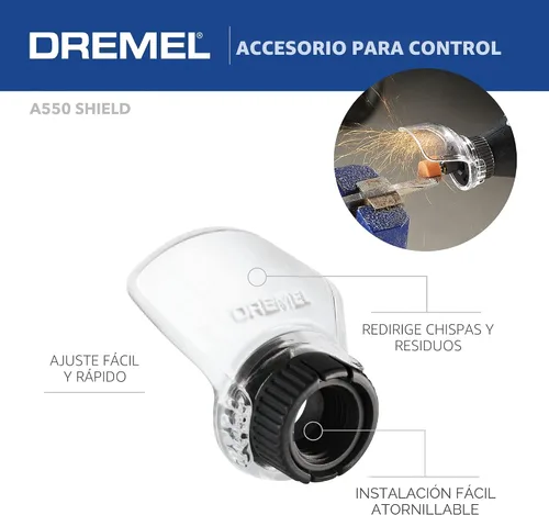 Vista 14 de Kit de herramienta giratoria versátil Dremel 4300-9/64 con eje flexible - 9 piezas adicionales y 64 accesorios - Ideal para grabado, grabado