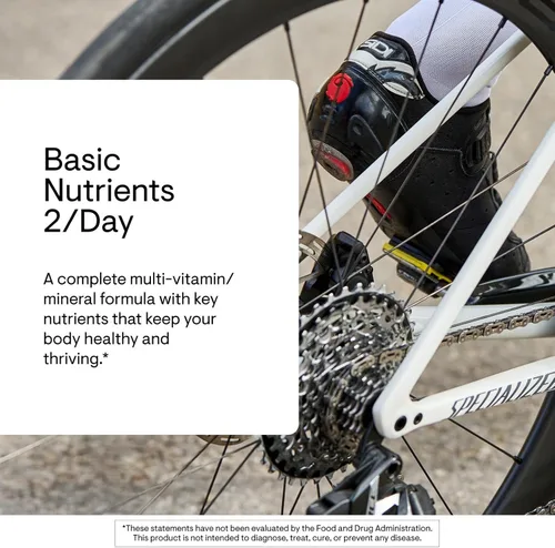 Vista 3 de THORNE - Nutrientes básicos 2/día - Multivitamínico diario integral con biodisponibilidad óptima - Fórmula de vitaminas y minerales - Sin gluten