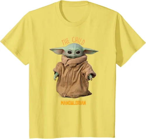 Vista 36 de Star Wars The Mandalorian Grogu The Child Photo Pose - Camiseta linda Negro