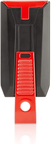 Vista 2 de Colibri Encendedor deslizante de doble chorro, negro + rojo
