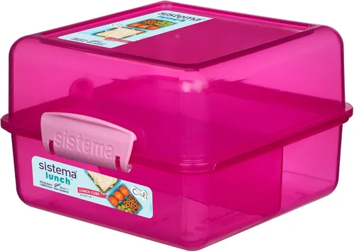 Vista 7 de Sistema Cubo de almuerzo, colores surtidos, 1.4 litros