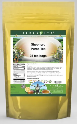 Vista 3 de Shepherd's Purse Tea (25 bolsitas de té, ZIN: 511594)