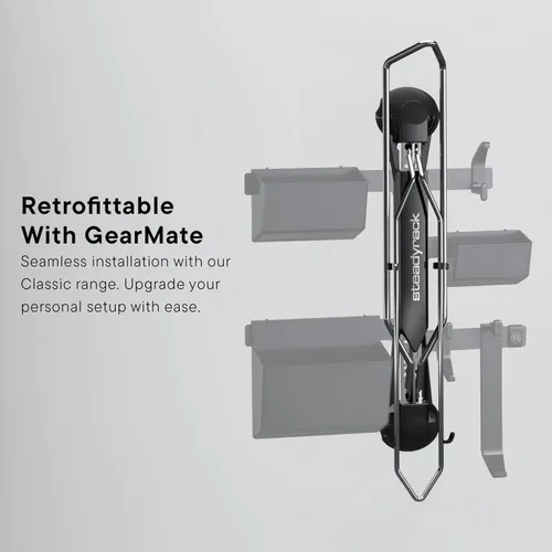 Vista 6 de Steadyrack - Soporte de bicicleta para bicicletas de carretera - El soporte de bicicleta vertical original montado en la pared - Se adapta a