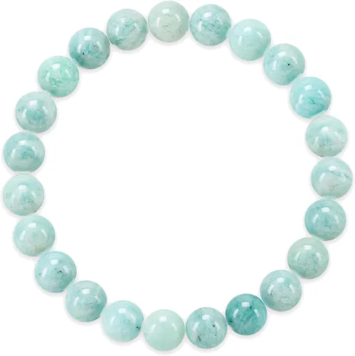 Vista 18 de Colección Cherry Tree - Pulseras de cuentas de gemas para mujeres y hombres, tamaños pequeños, medianos y grandes, cuentas redondas de 8 mm Cuarzo